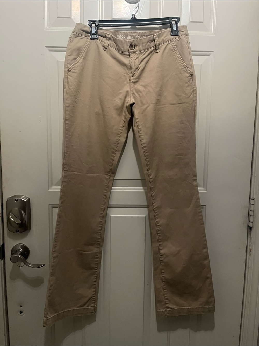 Mossimo Supply Co. Khaki Straight-Leg Chinos - Light Tan